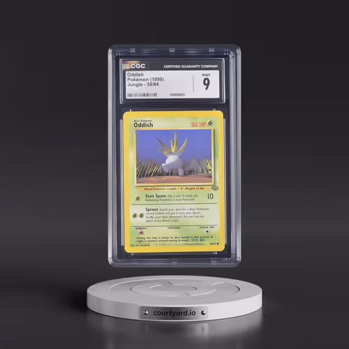 1999 Jungle #58/64 Oddish (CGC 9 MINT)