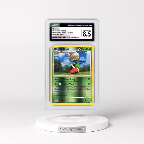 2007 Diamond & Pearl #13 Roserade - Holo (CGC 8.5 NM-MT+)