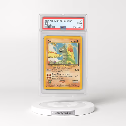 2001 Pokémon Southern Islands Promo #3 Onix (PSA 9 MINT)