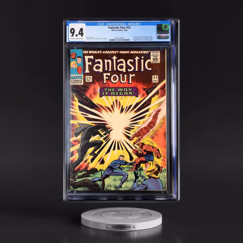 Fantastic Four #53 CGC 9.4 Off-white to White Pages (Marvel Comics, 8/66) - Universal