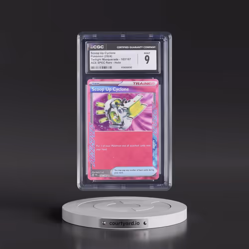 2024 Pokémon Twm EN-Twilight Masquerade #162 Scoop Up Cyclone (CGC 9 MINT)