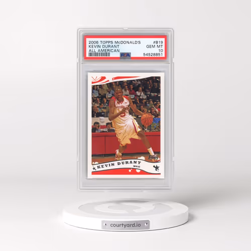 2006 Topps McDonald's All American #B19 Kevin Durant (PSA 10 GEM MINT)