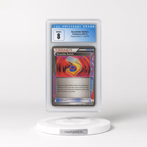 2012 Plasma Storm #129/135 Scramble Switch - ACE SPEC Rare Holo (CGC 8 NM-MT)
