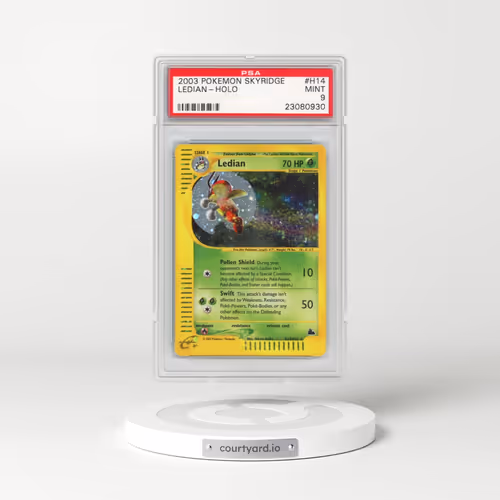 2003 Pokémon Skyridge #H14 Ledian - Holo (PSA 9 MINT)