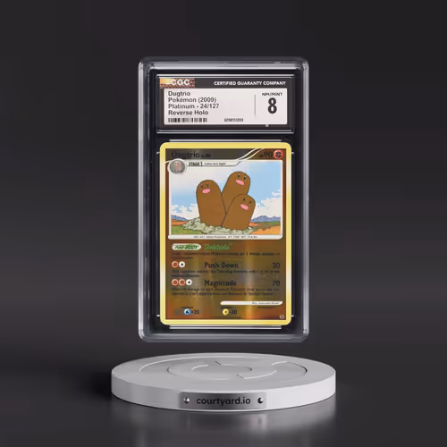 2009 Platinum #24/127 Dugtrio - Reverse Holo (CGC 8 NM-MT)