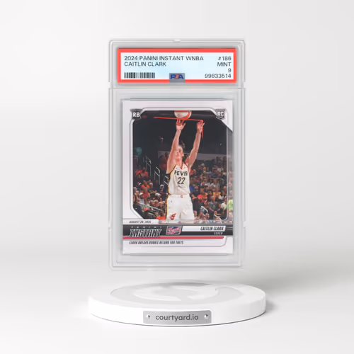 2024 Panini Instant WNBA #186 Caitlin Clark (PSA 9 MINT)