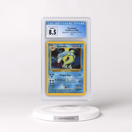 1999 Base Set #6/102 Gyarados - Holo (CGC 8.5 NM-MT+)