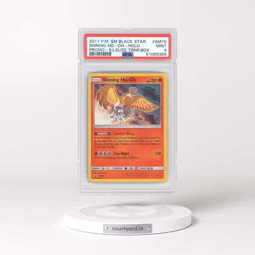 2017 Sun & Moon Promos #SM70 Shining Ho-Oh - Holo (PSA 9 MINT)