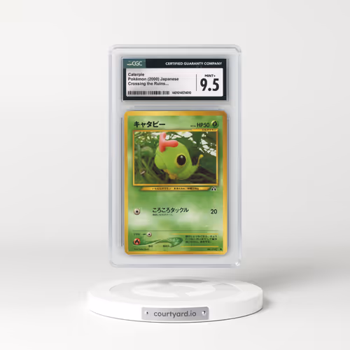 2000 Crossing the Ruins... Caterpie (CGC 9.5 MINT+)