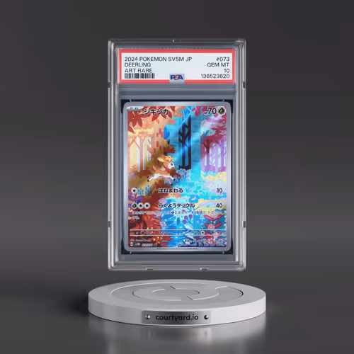 2024 Pokémon Sv5m-Cyber Judge #073 Deerling - Art Rare (PSA 10 GEM MINT)