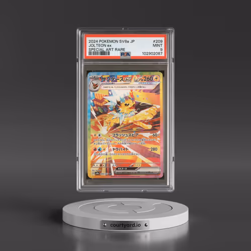 2024 Pokémon Sv8a-Terastal Fest EX #209 Jolteon EX - Holo Special Art Rare (PSA 9 MINT)