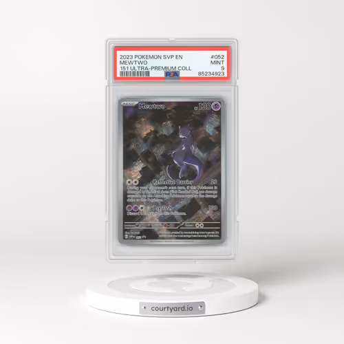 2023 Scarlet & Violet Promos #52 Mewtwo - Full Art Holo (PSA 9 MINT)