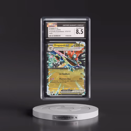 2025 Prismatic Evolutions - PRE EN #073/131 Dragapult ex - Holo (CGC 8.5 NM-MT+)