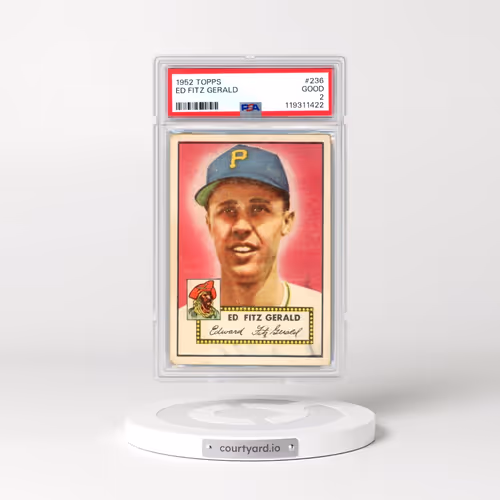 1952 Topps #236 Ed Fitz Gerald (PSA 2 GOOD)