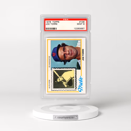 1978 Topps #109 Joe Torre (PSA 9 MINT)