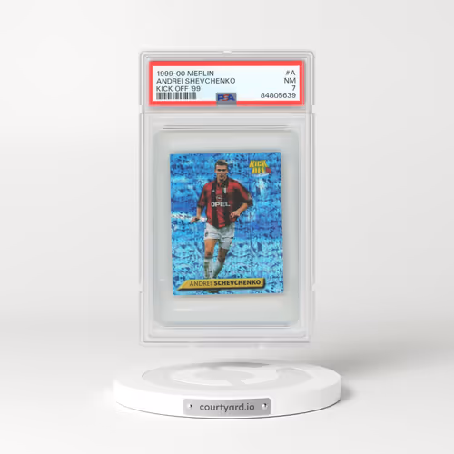 1999 Merlin Kick Off '99 #A Andrei Shevchenko (PSA 7 NM)