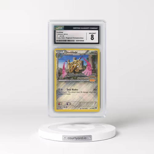 2014 XY #84/146 Doublade - Crosshatch Holo (Cross. Holo) Regional Championships (CGC 8 NM-MT)
