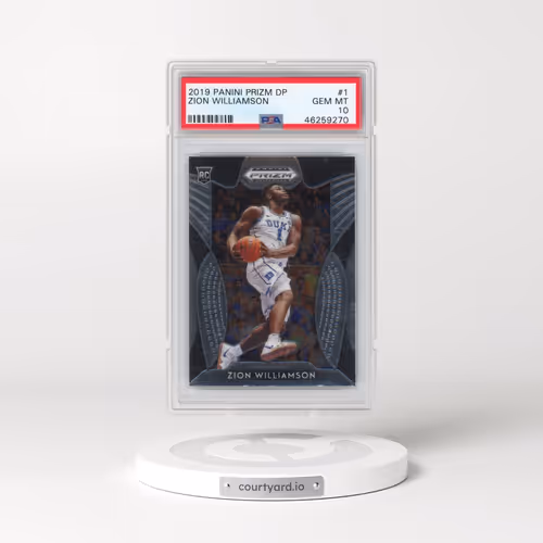 2019 Panini Prizm Draft Picks #1 Zion Williamson (PSA 10 GEM MINT)