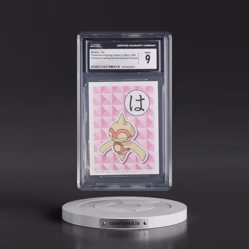 2000 Pokémon Adv. Generation Karuta (Sm. Pokeball Pat. Baltoy - Ha (CGC 9 MINT)