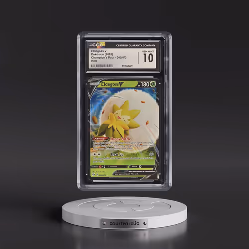 2020 Champion's Path #005/073 Eldegoss V - Holo (CGC 10 GEM MINT)