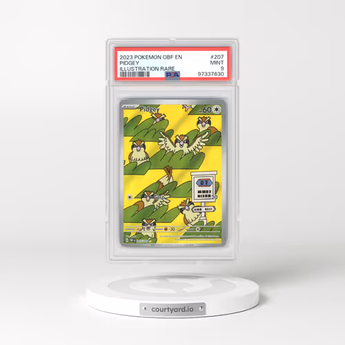 2023 Obsidian Flames - OBF EN #207 Pidgey (PSA 9 MINT)