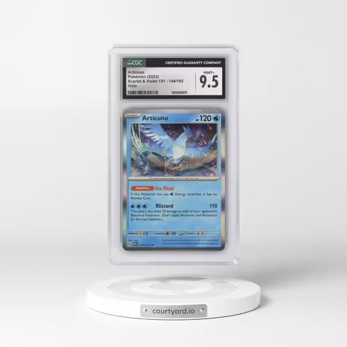 2023 Scarlet & Violet 151 - MEW EN #144/165 Articuno - Holo (CGC 9.5 MINT+)