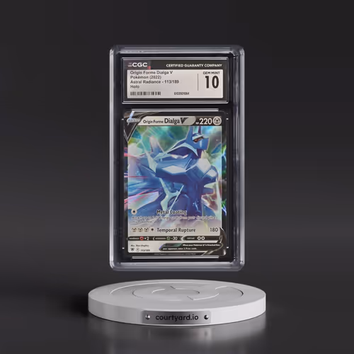 2022 Astral Radiance #113/189 Origin Forme Dialga V - Holo (CGC 10 GEM MINT)