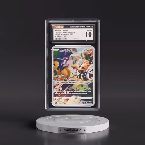 2022 VSTAR Universe #188/172 Galarian Zapdos - Art Rare Holo (CGC 10 GEM MINT)
