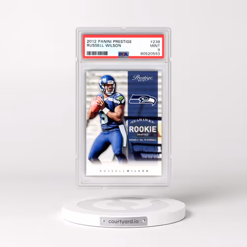 2012 Panini Prestige #238 Russell Wilson (PSA 9 MINT)