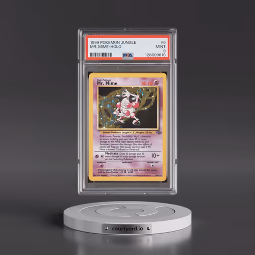1999 Pokémon Jungle #6 Mr. Mime - Holo (PSA 9 MINT)