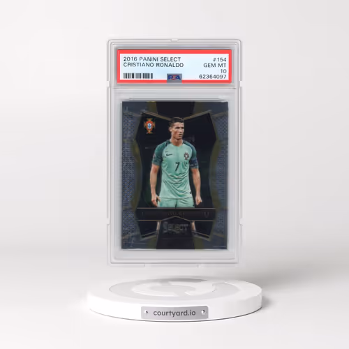2016 Panini Select #154 Cristiano Ronaldo (PSA 10 GEM MINT)