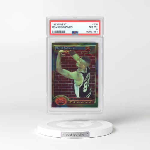 1993 Finest #118 David Robinson (PSA 8 NM-MT)