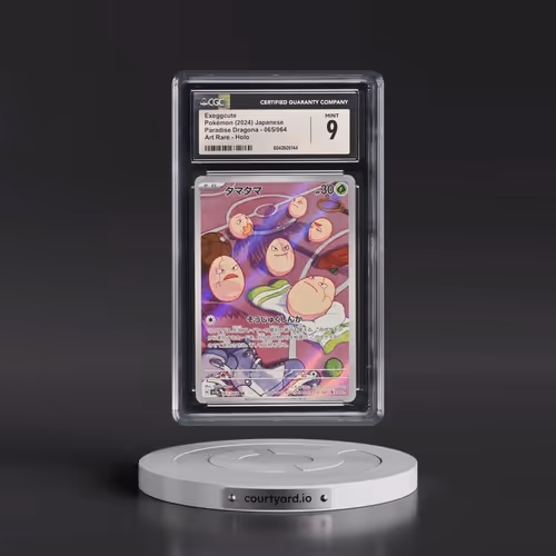 2024 Pokémon Sv7a-Paradise Dragona #065 Exeggcute - Art Rare (CGC 9 MINT)