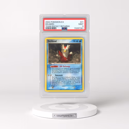 2004 Pokémon EX Team Rocket Returns #21 Delibird (PSA 9 MINT)