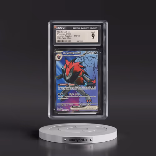 2025 Pokémon Jtg EN-Journey Together #175 N's Zoroark EX - Holo Ultra Rare (CGC 9 MINT)