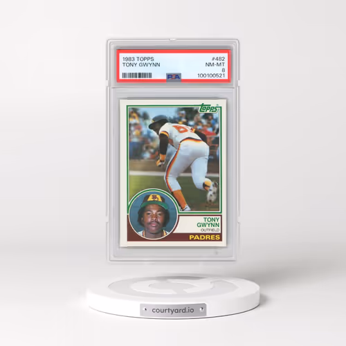 1983 Topps #482 Tony Gwynn (PSA 8 NM-MT)