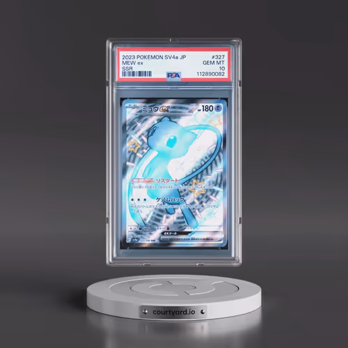 2023 Pokémon Sv4a-Shiny Treasure EX #327 Mew EX - Holo Ssr (PSA 10 GEM MINT)
