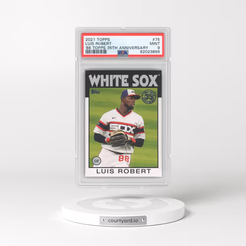 2021 Topps 1986 Topps Baseball 35th Anniversary #75 Luis Robert (PSA 9 MINT)