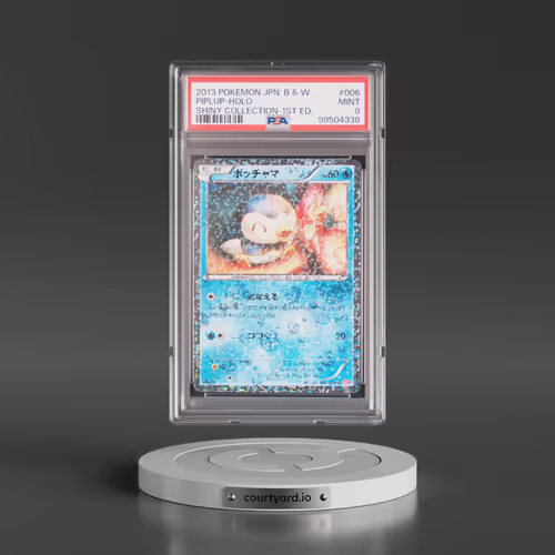 2013 Pokémon Black & White Shiny Collection #006 Piplup - 1st Edition Holo (PSA 9 MINT)