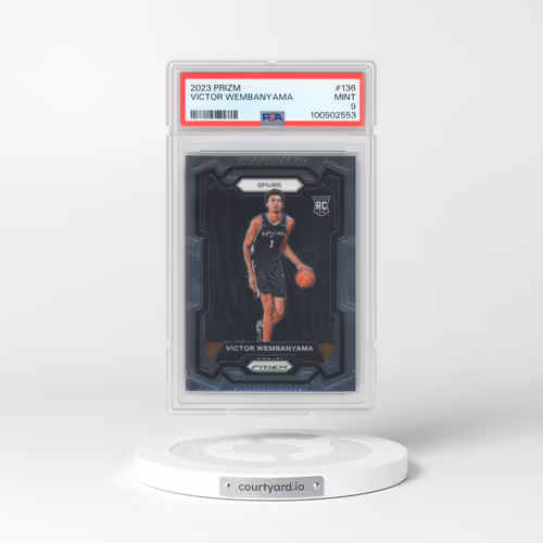 2023 Panini Prizm #136 Victor Wembanyama (PSA 9 MINT)
