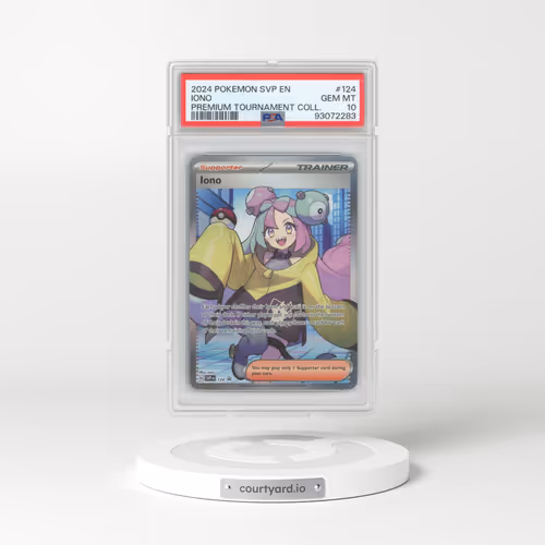 2024 Pokémon Svp EN-SV Black Star Promo #124 Iono - Iono Premium Tournament Collection (PSA 10 GEM MINT)
