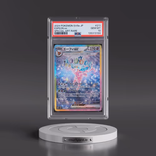 2024 Pokémon Sv8a-Terastal Fest EX #211 Espeon EX - Holo Special Art Rare (PSA 10 GEM MINT)