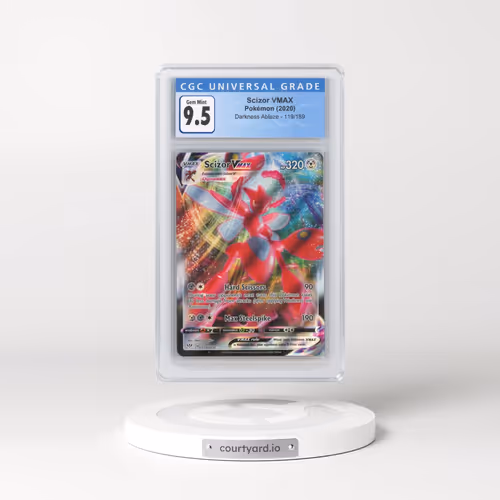 2020 Darkness Ablaze #119/189 Scizor VMAX - Holo (CGC 10 GEM MINT)