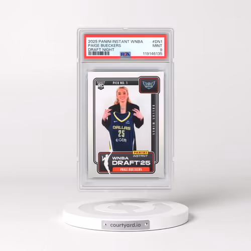 2025 Panini Instant WNBA Draft Night #DN1 Paige Bueckers (PSA 9 MINT)