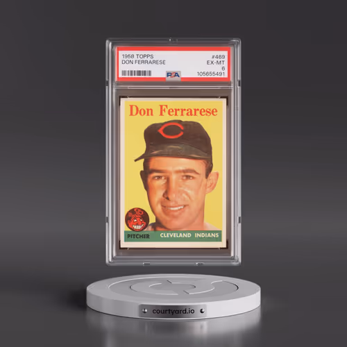 1958 Topps #469 Don Ferrarese (PSA 6 EX-MT)