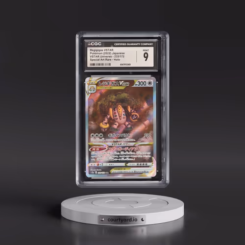 2022 VSTAR Universe #233/172 Regigigas VSTAR - Special Art Rare Holo (CGC 9 MINT)