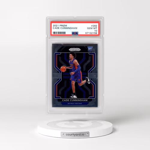 2021 Panini Prizm #282 Cade Cunningham (PSA 10 GEM MINT)