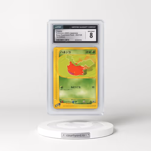2001 Base Expansion Pack #002/128 Hoppip - 1st Edition (CGC 8 NM-MT)