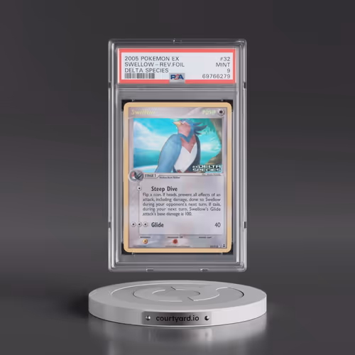 2005 Pokémon EX Delta Species #32 Swellow - Reverse Foil (PSA 9 MINT)
