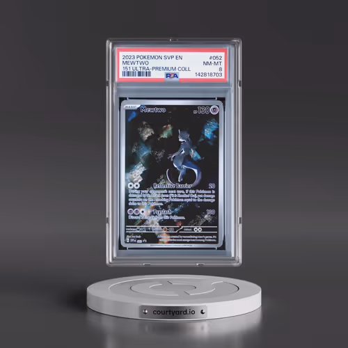 2023 Pokémon Svp EN-SV Black Star Promo #052 Mewtwo - 151 Ultra-Premium Collection (PSA 8 NM-MT)